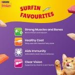 Friskies Seafood Sensations Adult Dry Cat Food, 6kg, Contains Tuna, Salmon, Snapper, Crab & Shrimp Flavours