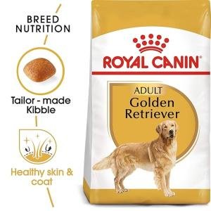 Royal Canin Golden Retriver Adult Pellet Dog Food, Meat Flavour, 3 KG,Pack of 1