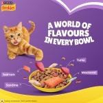 Friskies Seafood Sensations Adult Dry Cat Food, 6kg, Contains Tuna, Salmon, Snapper, Crab & Shrimp Flavours