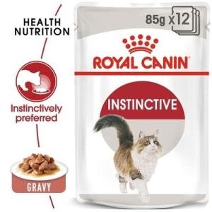 Royal Canin Adult Instinctive Wet Cat Food, Fish, 85 g (12 Pack)